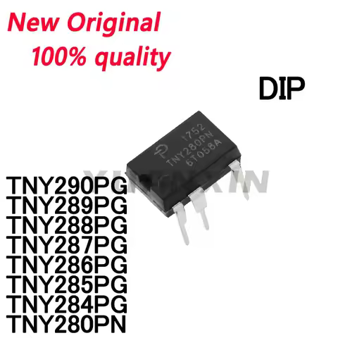 5~Pcs New Original TNY290PG TNY289PG TNY288PG TNY287PG TNY286PG TNY285PG TNY284PG TNY280PN DIP Power