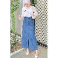 Skirt span 7/9 denim jeans full style denim jean style