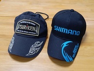 Shimano Japan Cup  Tsuriken 釣魚帽2頂  連夾帽偏光鏡 磯釣 釣魚