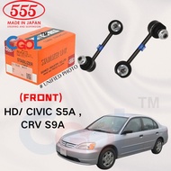 GC- HONDA CIVIC S5A CRV S9A 555 JAPAN BRAND STABILIZER LINK (FRONT 2PCS)