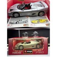 Bburago Bburago 1: 18 Ferrari F50 Silver Alloy Car