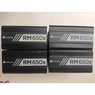 Pilihan: Corsair RM650X RM750X RM850X RM1000X Bekalan Kuasa Komputer Kawalan Suhu Pintar Modul Penuh