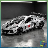 1:32 Corvette C8 ZR1X GT3 Diecast Toys Car Model Cars Alloy Toy Collection Gift For Boys Kids