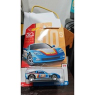 HOT WHEELS 50TH ANNIVERSARY CORVETTE C6 Z06 PACK 2017 MATTEL