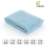 HERA 3M專利瞬吸快乾抗菌超柔纖-大浴巾2入組 晴空藍