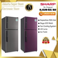 Kulkas Sharp 2Pintu