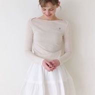 長袖T恤_ 燕麥奶米白