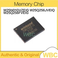 1Pcs W25N01GVZEIG 25N01GVZEIG W25Q256FVEIG 25Q256FVEG W25Q256JVEIQ 25Q256JVEQ WSON-8 SON8 Memory chi