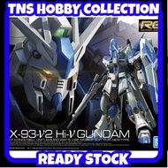 (Ready Stock) Bandai RG 1/144 RX-93-V2 Hi-V Gundam Hi Nu Mobile Suit Gunpla Nightingale Model KIt 海牛高达模型