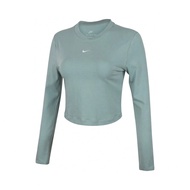 เสื้อยืดแขนยาวคอถัก สตรี AS W NSW NK CHLL KNT LS CRP รหัส THF5323-018