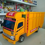 Terlaris Terlaris Mainan mobil truk kayu miniatur truck oleng mobilan