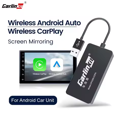 Carlinkit Wireless CarPlay Dongle for Android Car Wireless Android Auto Car Play Adapter Mirror Scre