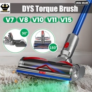 High Torque Brush Head Replacement Vacuum Attachment for Dyson V11 V15 V10 V8 V7 Vacuum Cleaner Head