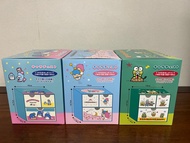 Sanrio Litter Twin Star, Keroppi 大眼蛙, 山姆企鵝 三格收納櫃桶 收納盒 儲物盒 （只餘山姆企鵝）