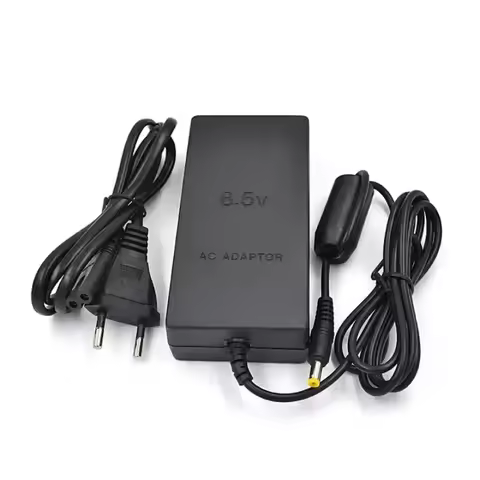 AC 100~240V Adapter Power Supply Charger Cord DC 8.5V 5.6A Adaptor for PS2 Slim 70000 Series