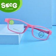 SECG Toddler Detachable Kids Frame Flexible Soft Optical Glasses Children Frame Diopter Eyeglasses