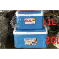Denki Cooler ice box/ food storage/ tong nasi/ bekas tahan panas tahan sejuk 11L/12L