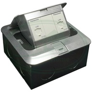 ปลั๊กป๊อปอัพ บล็อกป๊อปอัพ เต้ารับแลนคอมพิวเตอร์คู่ CAT5E DU6955LT9 Panasonic