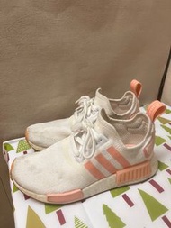 ✨自認9成新 - 正品Adidas NMD_R1經典鞋粉白款