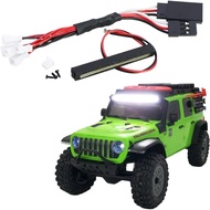 for 1/30 RC Crawler Car SCX30  Accessories SCX30 LED Roof Yellow/white Spotlights