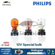 Philips PWY24WSV PWY24WNA PW24W 12V 24W Special Halogen Original Light Bulb Car Turn Signal Light Bu