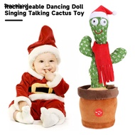 Cactus Toy Led Light-up Doll Interactive Singing Cactus Doll Toy for Kids and Adults Rechargeable Plush Doll Fun Dancing and Talking Features Perfect Gift for All Ages