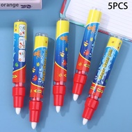 orange 5PCS Magical Water Drawing Pen Pen Kid Painting Water Writing Mat Pen Doodle Pens Replacement