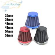 MALCOLM Air Cleaner, Replacement Colorful Motorcycle Air Filter, Easy To Use Mushroom Head 35mm/38mm/42mm/48mm/54mm/58mm Air Filter Intake Induction Kit for Pit Dirt Bike