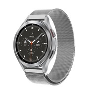 18mm / 20mm / 22mm สแตนเลสสายนาฬิกาโลหะสำหรับ Huawei Watch GT 4 3 2 / Samsung Galaxy Watch 6 5 4 Active 2 / Redmi Watch 3 Active / Realme Watch 2 3 Pro สายนาฬิกาสมาร์ทสปอร์ตสายรัดข้อมือสร้อยข้อมือเปลี่ยน