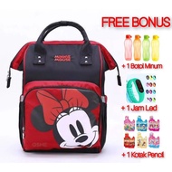 MERAH Jtb- MANY BONUS BAGS 2021 Newest anello Cartoon Character School Backpacks/Backpacks for Women