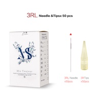 50pcs/box Blades and Caps For Semi permanent Makeup PMU Machine Microblading Pen Embroidery Tattoo S