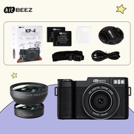 KiTBEEZ KP-4 Kamera Digital WiFi 75MP 5K 18x Putaran 180° Filp Screen Selfie Digicam Ultra Video Kam
