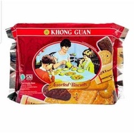 Biskuit KHONG GUAN Snack Assorted Biscuit Refill 300 gram