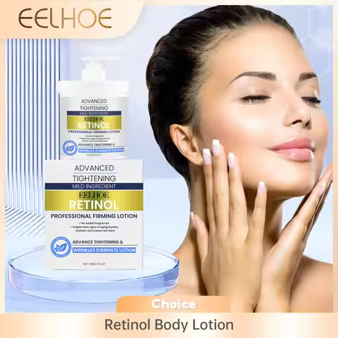 EELHOE Retinol Body Lotion Skin Tightening Elasticity Improve Sagging Moisturizing Nourishing Skin S