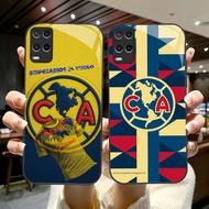 YS-44 Club America HD Glass Casing for OPPO A54 A55 Reno Narzo 7 8 8i 9 50 Pro