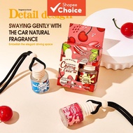 Hanging Car Air Freshener Glass Bottle Perfume Diffuser 8ml Car Perfume
