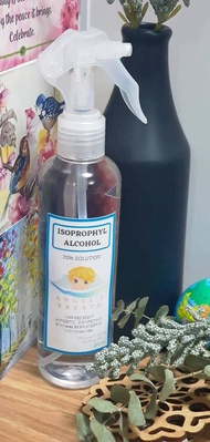 70% Isopropyl Alcohol 250ml Angels Breath Scent