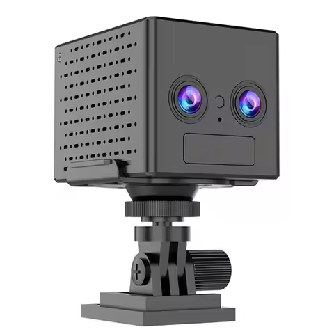 AP-4G HD Mini Dual Lens Camera 3000Mah PIR Night Vision Motion Human Detection IP Surveillance Video