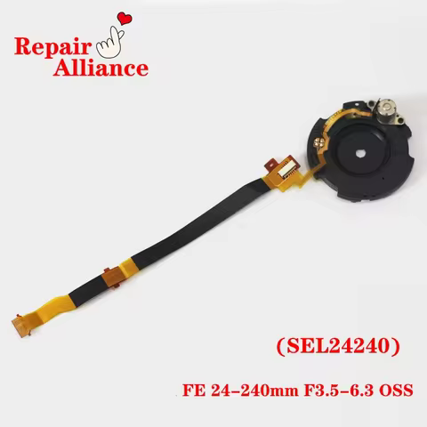 Power Diaphragm Shutter Aperture Control Unit With Flex Cable Repair Parts For Sony FE 24-240mm F3.5