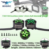 RC FPV Motor 1103 8000/11000KV 1104 4300/7200/8500KV Brushless Motor 1.5mm Shaft for RC FPV Quadcopt