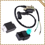 [WhstrongMY] ATV Ignition Coil CDI Unit Fits 50cc 70cc 100cc 110cc Engine Replaces