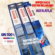 BOSCH FRONT & REAR WIPER - AGYA AYLA/ BOSCH WIPER