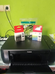 Printer canon mp287 siap pakai (catridge baru)