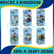 Decool BRICK DE COOL BRICKS THREE KINGDOM SAMKOK 3 RAJA ZHUG LIANG ZHANG FEI CAO CAO XIAO QIAO LIU B