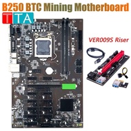 B250 Btc Mining Motoard Dengan Ver009S Riser Usb 3.0 Untuk Btc Miner