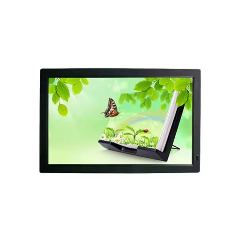 18.5-inch Digital Photo Frame 1366 * 768, USB/SD Video, Music, Picture Black/White Horizontal/Vertic