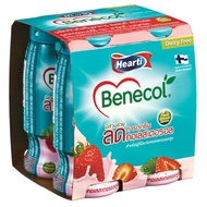 Free delivery Promotion Hearti Benecol Strawberry 70cc Pack 4 Cash on delivery เก็บเงินปลายทาง