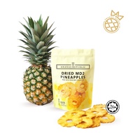 [ANANAS REPUBLIC] Dried MD2 Pineapples MD2黄梨果干dry pineapple Nenas Kering Dried Fruit 凤梨果干