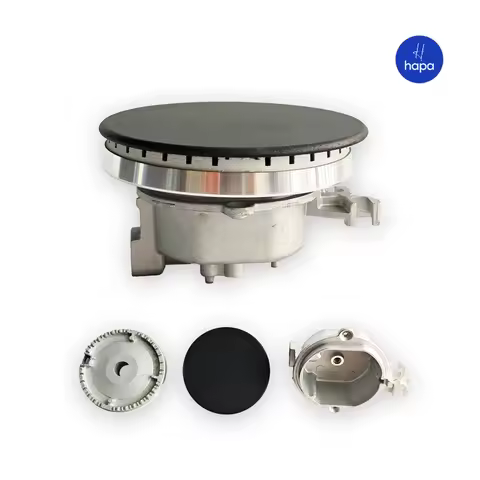 1Set,10*5.3cm Universal Oven/Gas Hob stove head Set(flat fire cover/Burner/ Bottom cup) fits most ga