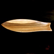 2pcs Wooden Fish Tray - Wooden Tray 0.75x5.5x14 inches